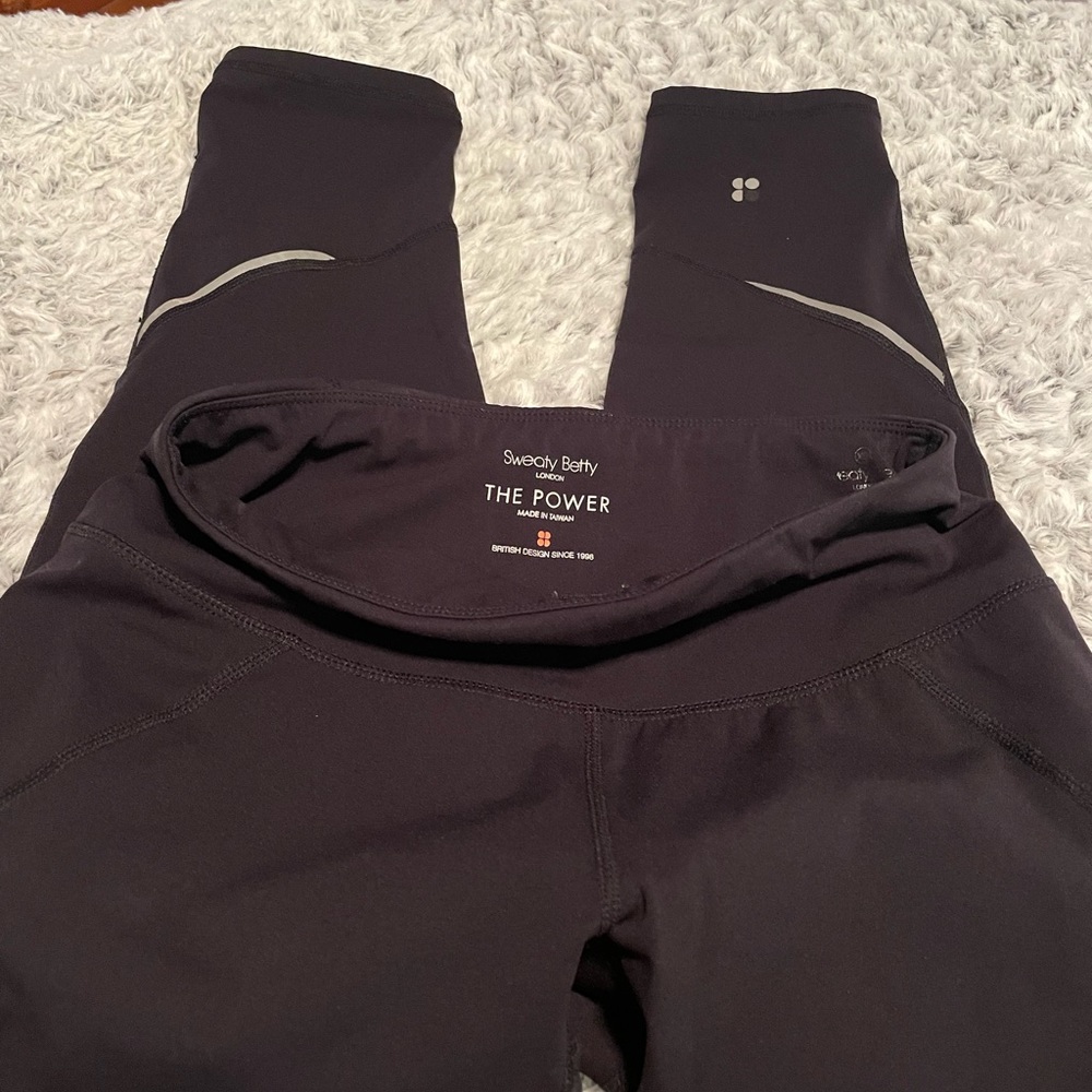 Sweaty Betty The Power Cropped Workout Leggings, size X-Small